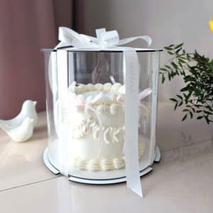 Коробка-тубус для торта из ЛХДФ 22*30 см