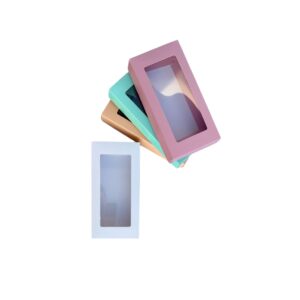 Коробка для шоколадной плитки "Дубай" белая 155*75*25 мм